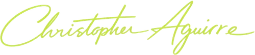 Christopher Aguirre signature
